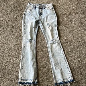 Fashion Nova Acid Wash Jeans
